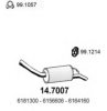 ASSO 14.7007 End Silencer